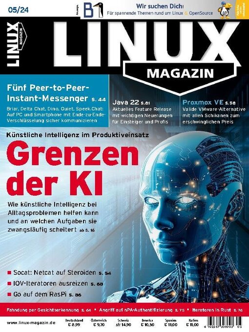 Title details for Linux Magazin germany by Computec Media GmbH - Available